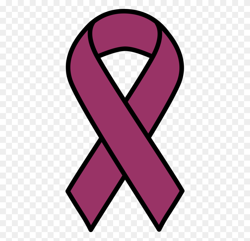 400x750 Awareness Ribbon Breast Cancer Liver Cancer Ovarian Cancer Free - Skin Cancer Clipart