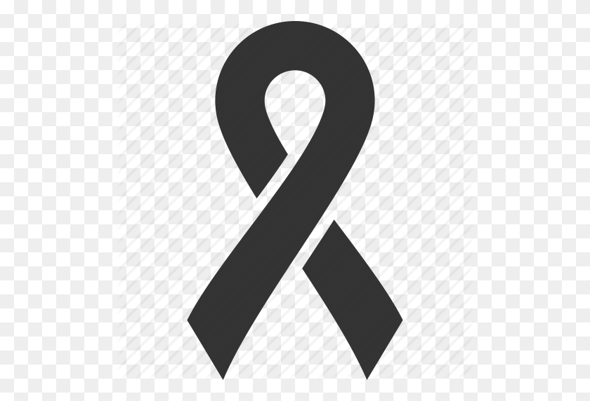 512x512 Awareness Ribbon Free Download Clip Art - Cancer Ribbon Clipart Black And White