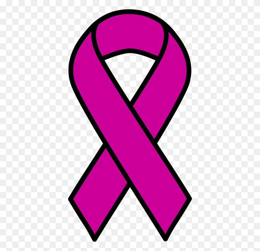 400x750 Awareness Ribbon Ovarian Cancer Pink Ribbon Breast Cancer Free - Pink Ribbon PNG
