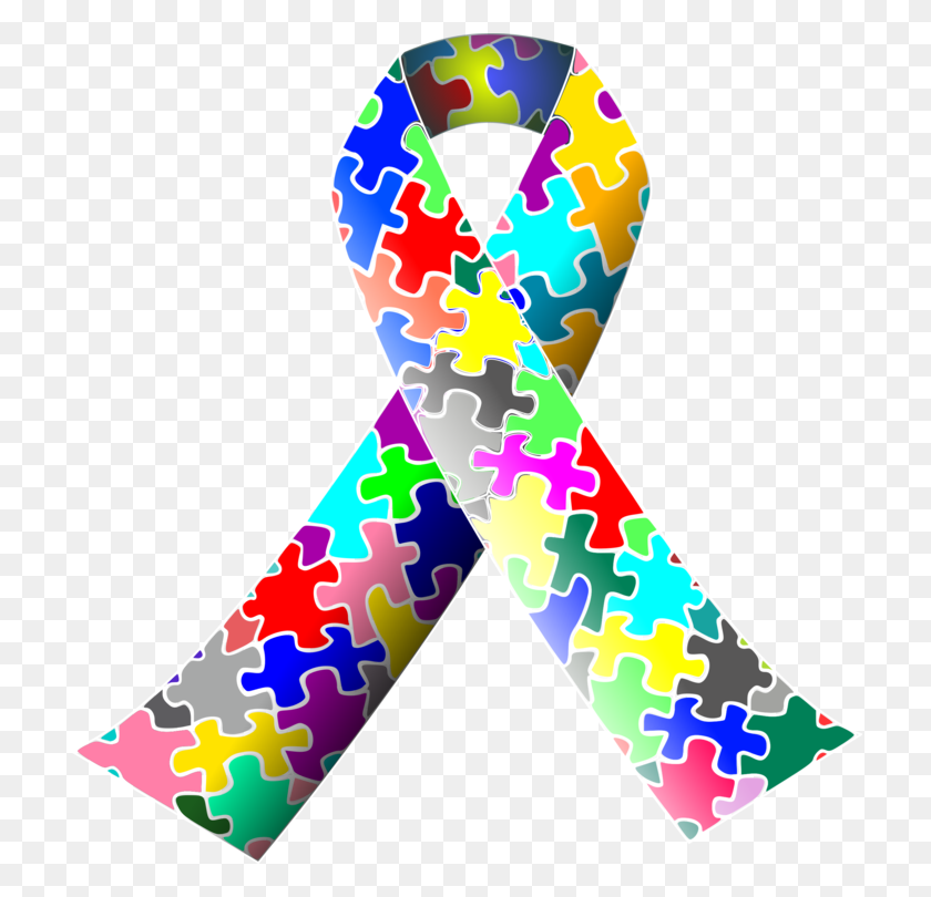 Awareness Ribbon World Autism Awareness Day - Autism Awareness Clipart