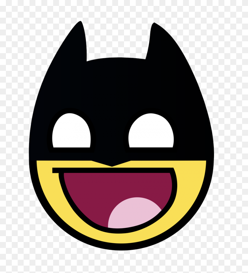 900x999 Awesome Face Batman Nun But Awesome Face - Derp Face PNG