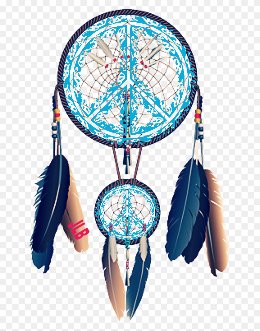 657x1007 Awesome Peace, Artsy Fartsy - Dream Catcher PNG