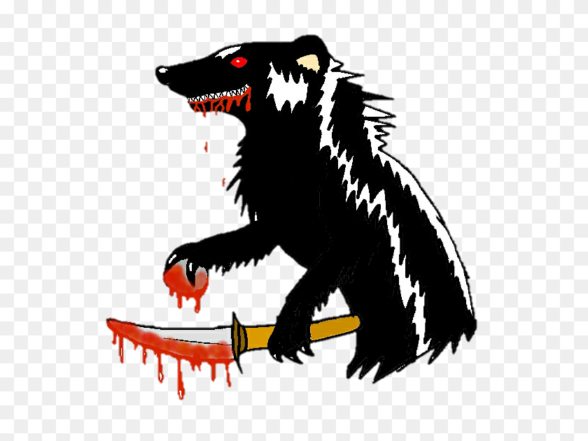 546x571 Awesome Skunks Images - Skunk Clipart