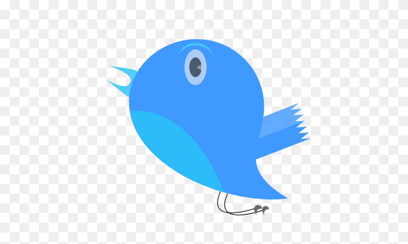 444x444 Impresionante Twitter Clipart Clipartista Clipart Pájaro Tweet Tweet - Twitter Clipart