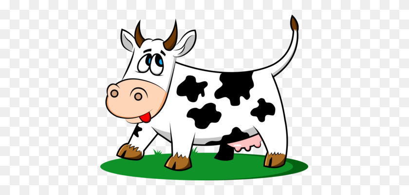 427x340 Ayrshire Cattle Beef Cattle Dairy Cattle White Park Cattle Ox Free - Park Background Clipart