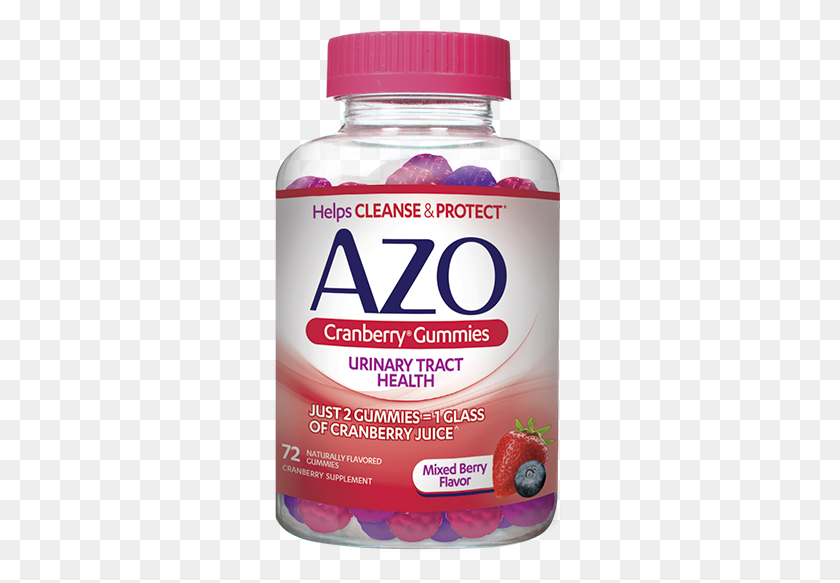 406x523 Azo Gummies Help To Maintain Your Urinary Health - Cranberry PNG