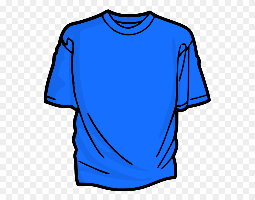 550x600 Azure T Shirt Png Clip Arts For Web - Tee Shirt PNG