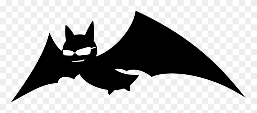 1200x478 Batman - Clipart Del Logotipo De Batman