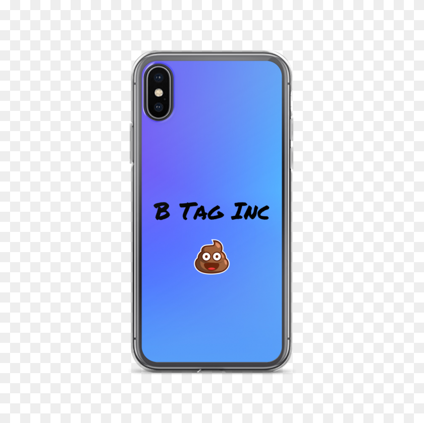 1000x1000 B Tag Inc Poop Emoji Iphone Case - B Emoji PNG