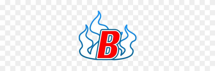240x220 B With Flames - Red Flames PNG
