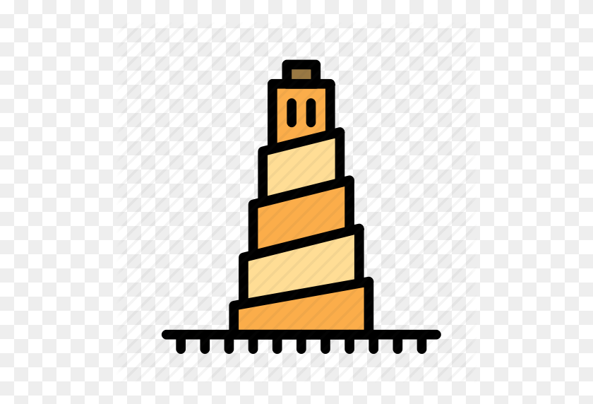 512x512 Babel, Bible, Sky, Tower Icon - Tower Of Babel Clipart