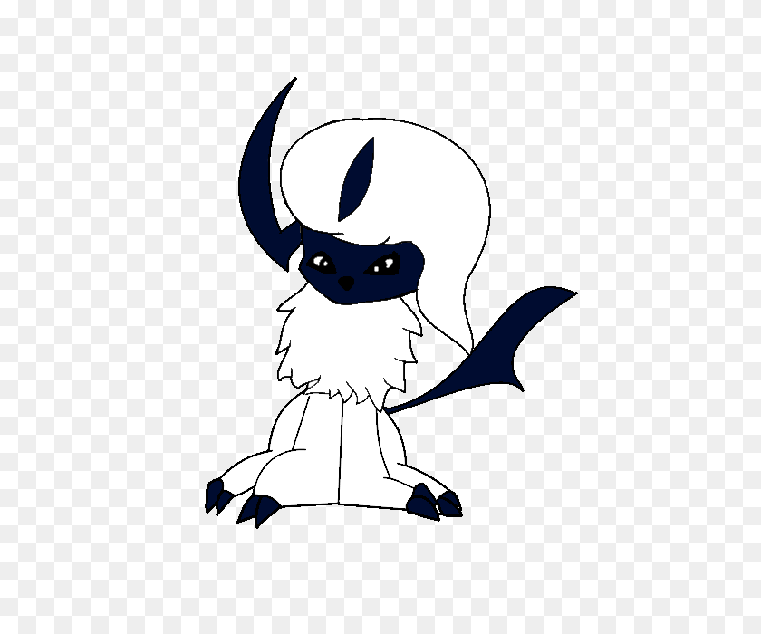 480x640 Baby Absol - Absol PNG