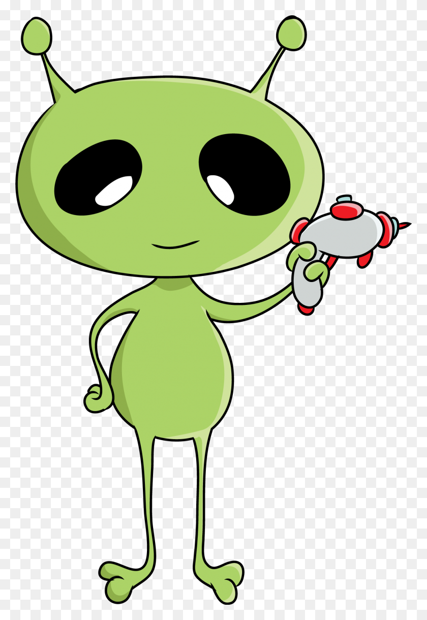 1367x2033 Baby Alien - Z Clipart