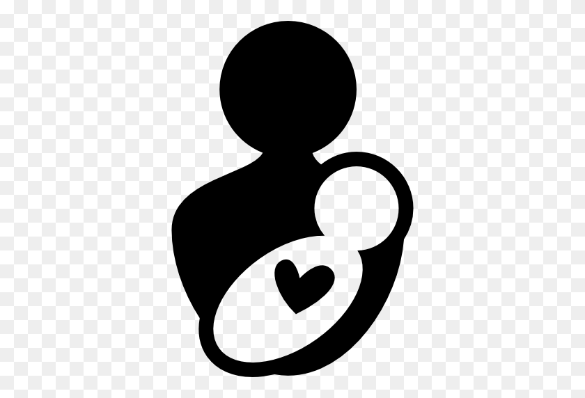 512x512 Baby And Mom - Baby Icon PNG
