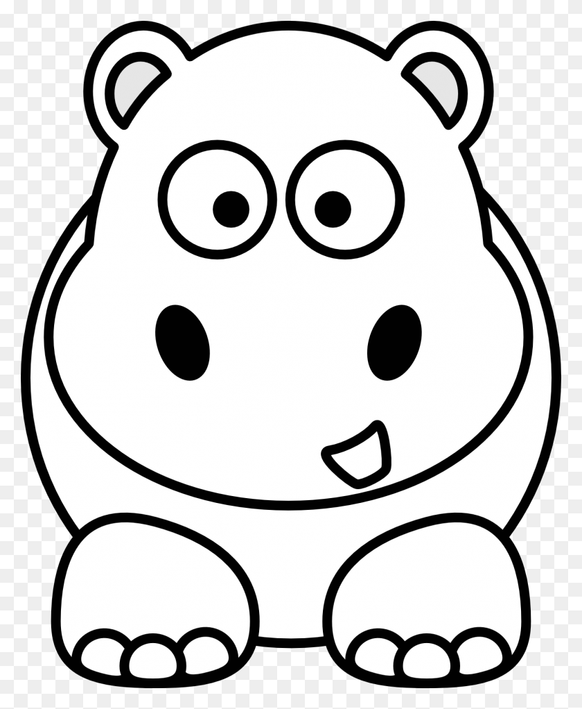 1331x1643 Baby Animal Clipart Black And White - Stuffed Animal Clipart Black And White