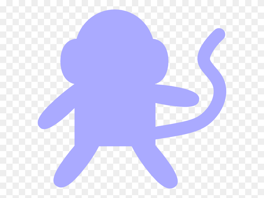 600x569 Imágenes Prediseñadas De Mono Azul Bebé - Imágenes Prediseñadas De Mono