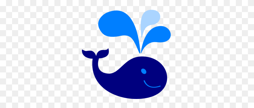 297x298 Baby Blue Whale Clip Art - Whale Clipart