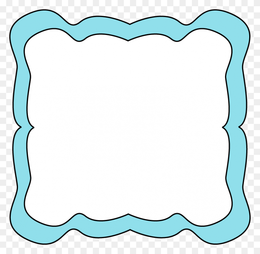 808x788 Baby Borders For Microsoft Word - Baby Shower Invitation Clipart