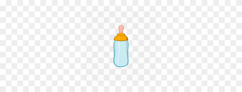 260x260 Baby Bottle Clip Art Clipart - Glass Bottle Clipart