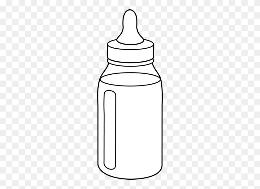 212x550 Baby Bottle Clipart Black And White Free Transparent Images - Thermometer Clipart Black And White