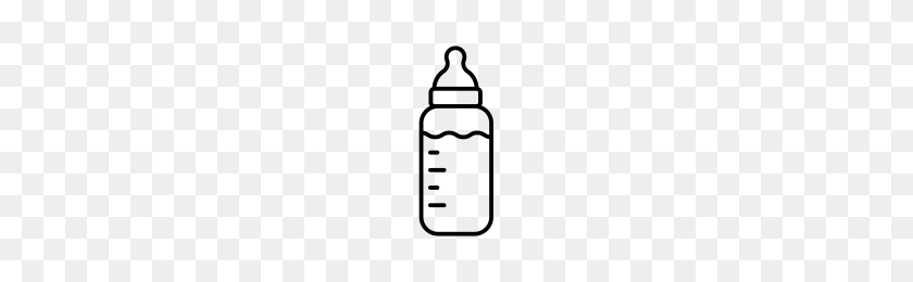200x200 Baby Bottle Icons Noun Project - Baby Bottle PNG