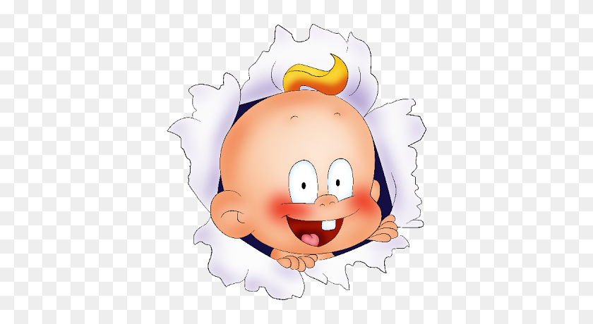 400x400 Baby Boy - Baby In Womb Clipart