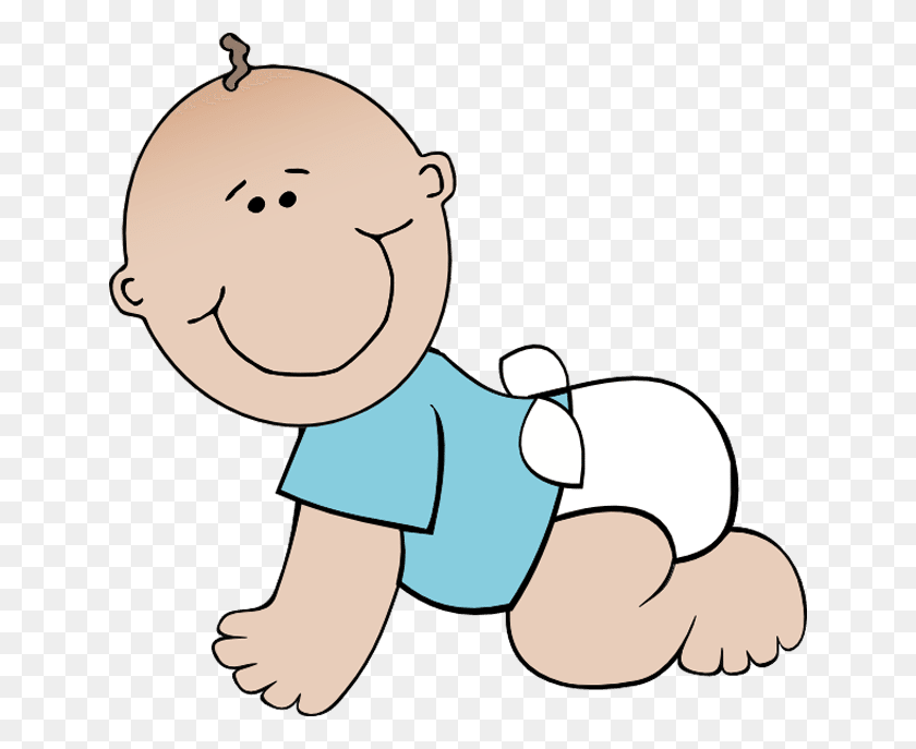 640x627 Мальчик Бесплатный Клип Детский Клипарт Для Печати - Baby Prince Клипарт