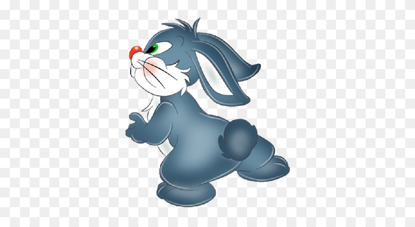 400x400 Baby Bunny Cartoon Clipart Zajtcy Rabbit Clipart - Baby Bunny Clipart