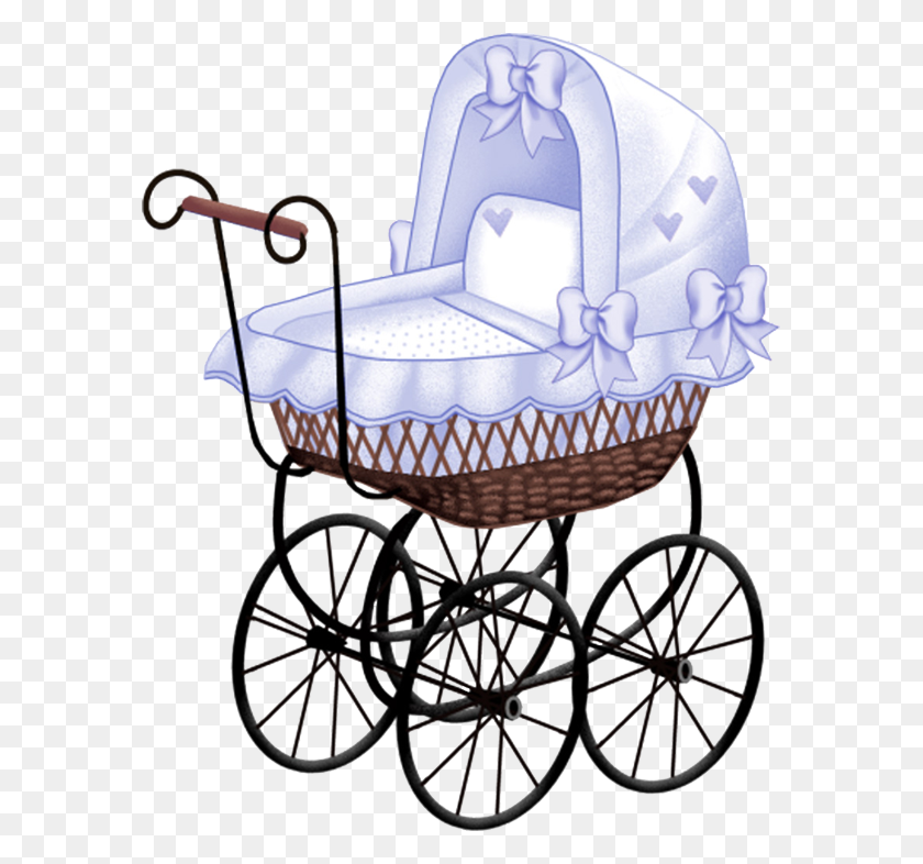 581x726 Baby Carriage - Baby Stroller Clipart
