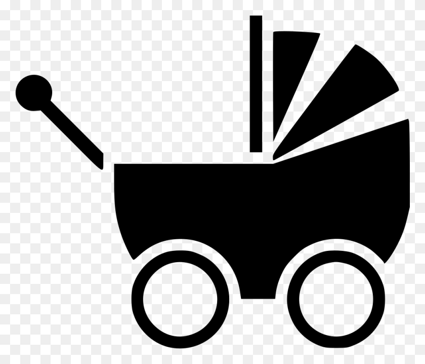 981x828 Baby Carriage Png Icon Free Download - Carriage PNG