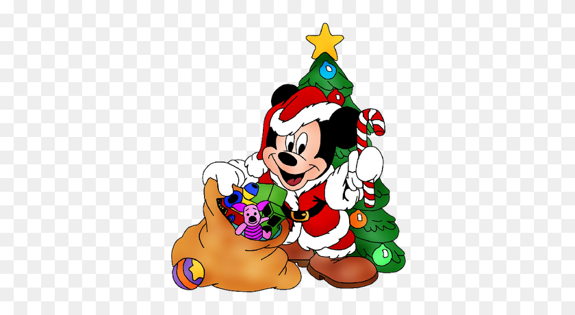 400x400 Bebé Navidad Clipart De Navidad De Mickey Mouse - Mickey Mouse Navidad Clipart