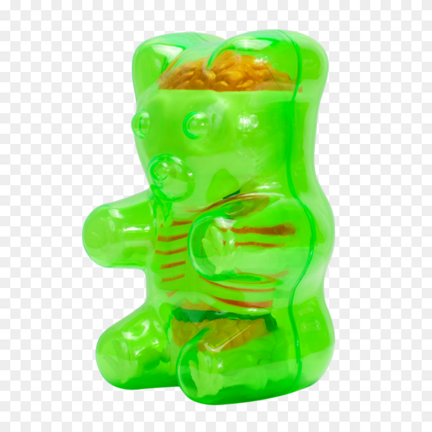 800x800 Bebé Clear Gummi Bear Divertido Anatomía - Gummy Bear Png