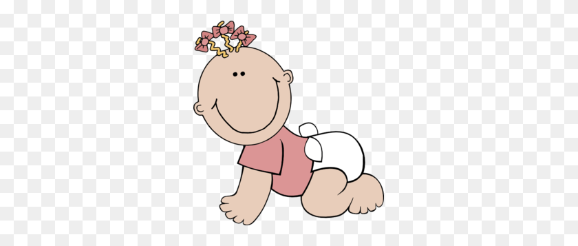 277x297 Baby Clip Art - Twin Baby Clipart