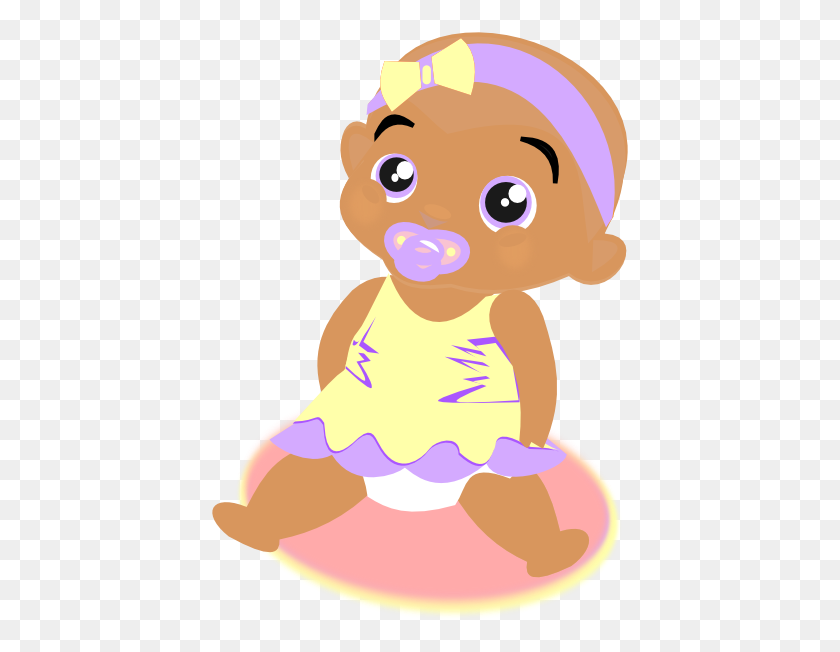 420x592 Baby Clipart Blanco Y Negro Imágenes Gratis - New Baby Girl Clipart