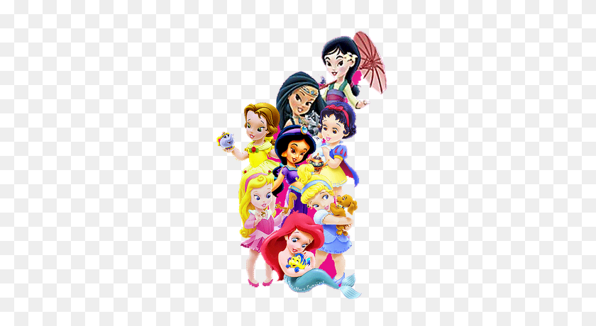 274x400 Baby Clipart Disney Princess - Princess Tiana Clipart