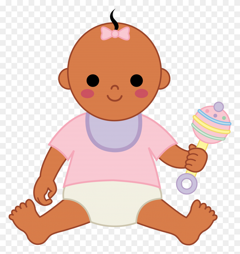 5177x5502 Baby Clipart Graphic - Little Sister Clipart
