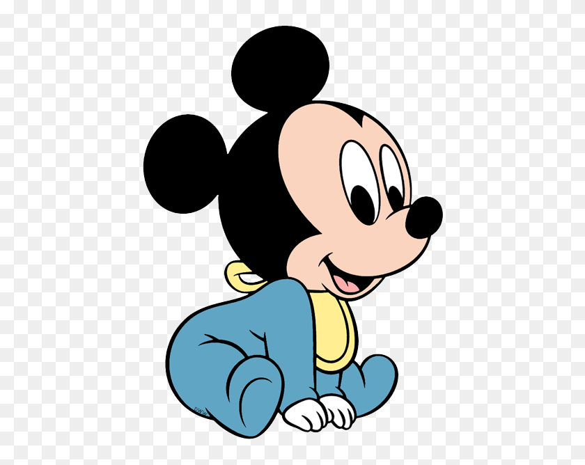 450x608 Baby Clipart Mickey Mouse - Mickey Mouse Halloween Clipart