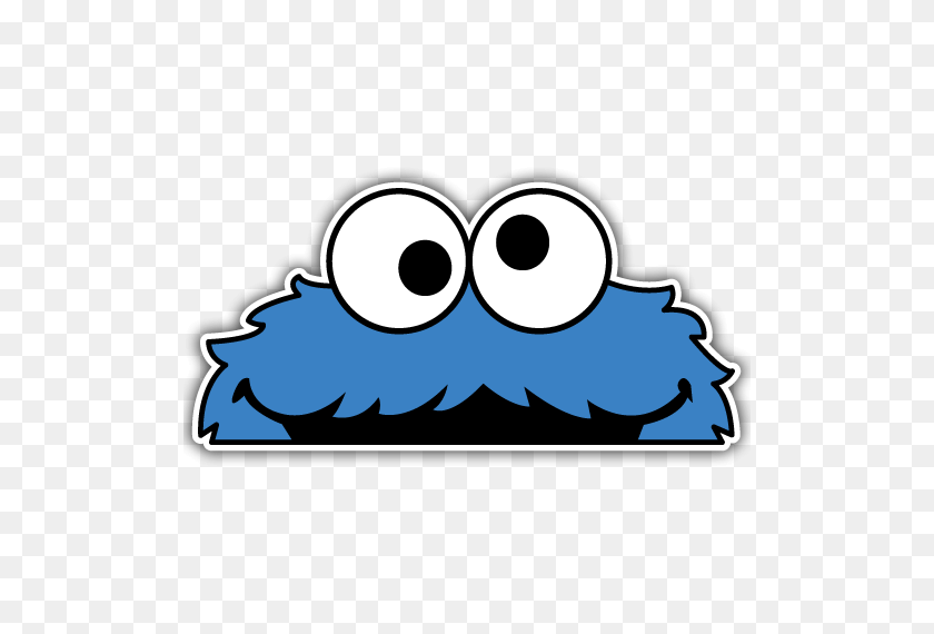 510x510 Baby Cookie Monster - Elmo Clipart