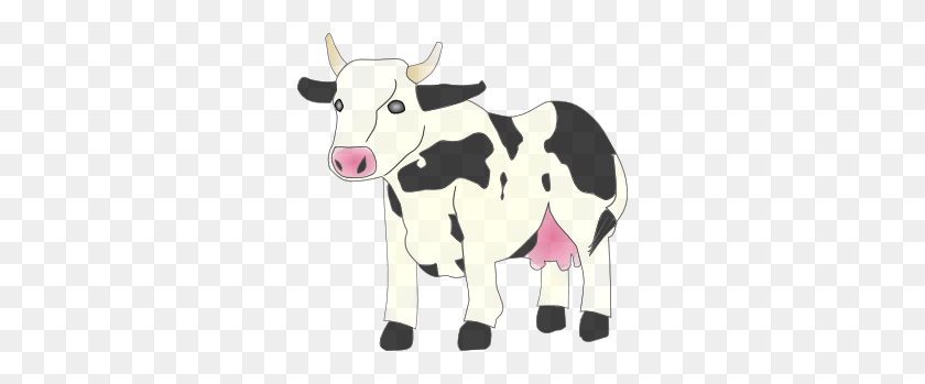 300x289 Baby Cow Cliparts - Cow Udder Clipart