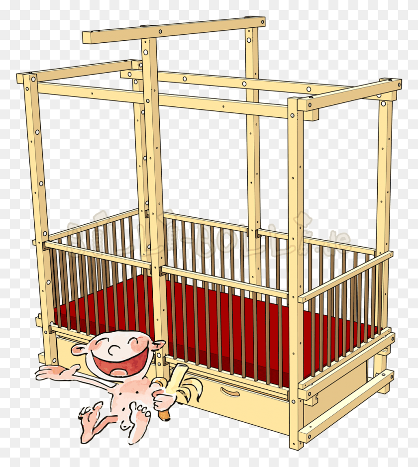 960x1083 Baby Crib Billi Bolli Kids' Furniture - Crib Clip Art