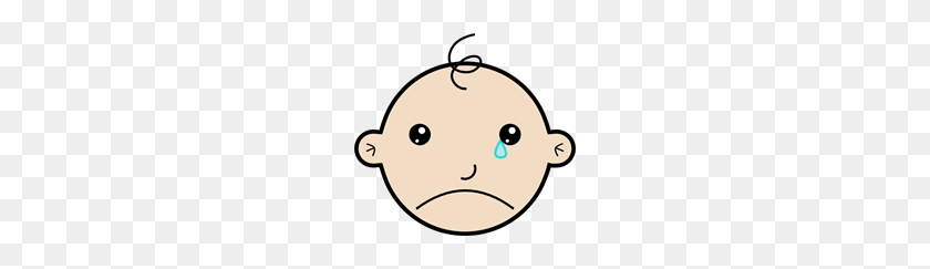 200x183 Baby Crying Png, Clip Art For Web - Crying Baby Clipart