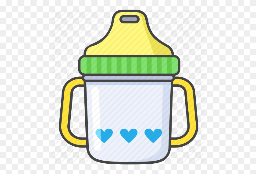 512x512 Baby, Cup, Drink, Juice, Sipper, Sippy, Toddler Icon - Sippy Cup Clipart
