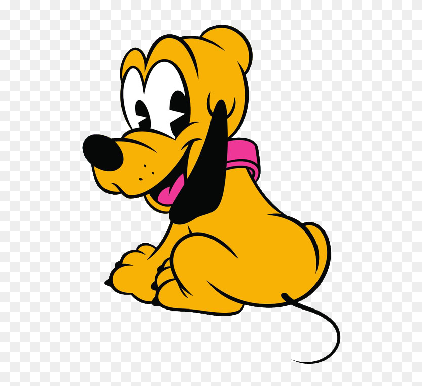 545x707 Baby Cute Pluto Disney Pictures - Pluto PNG