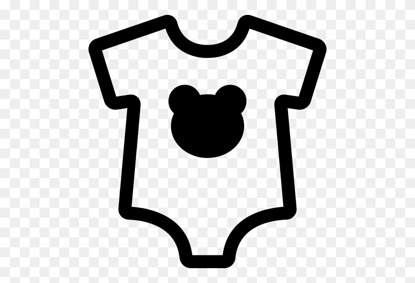 512x512 Baby Dummy With Bear Head Silhouette Png Icon - Bear Head PNG