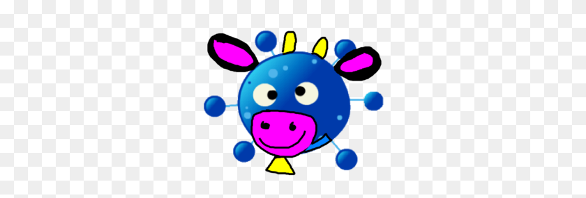 299x225 Baby Einstein Welligtion The Cow Clip Art - Baby Cow Clipart
