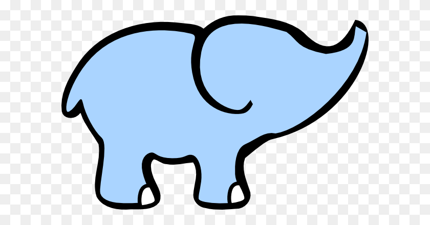 600x380 Слоненок И Взрослый Слон Картинки - Elefante Clipart