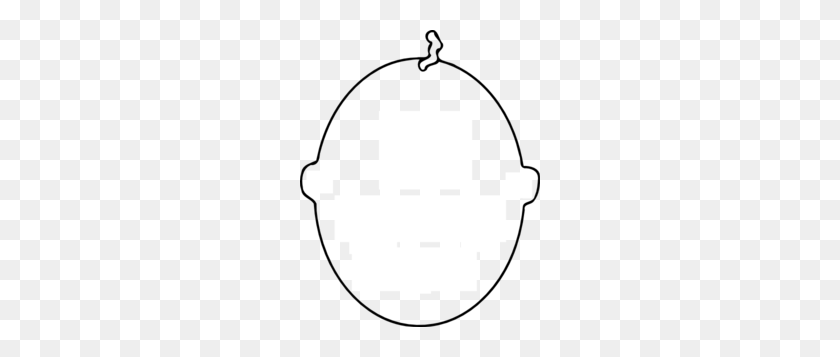 240x297 Baby Face Outline Clip Art Baby Shower Face - Face Outline Clipart