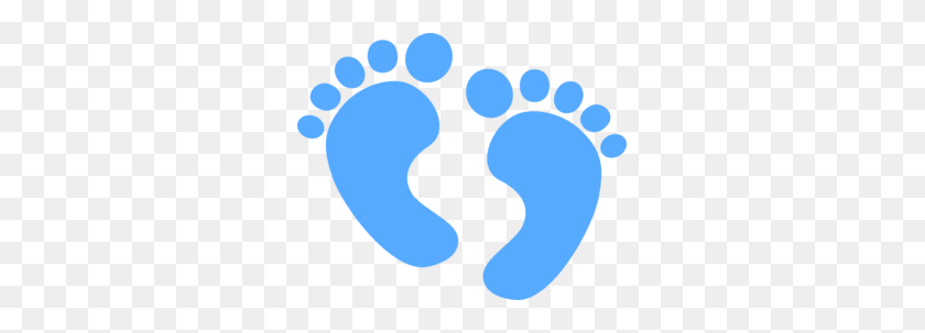 299x243 Baby Feet - Gender Clipart