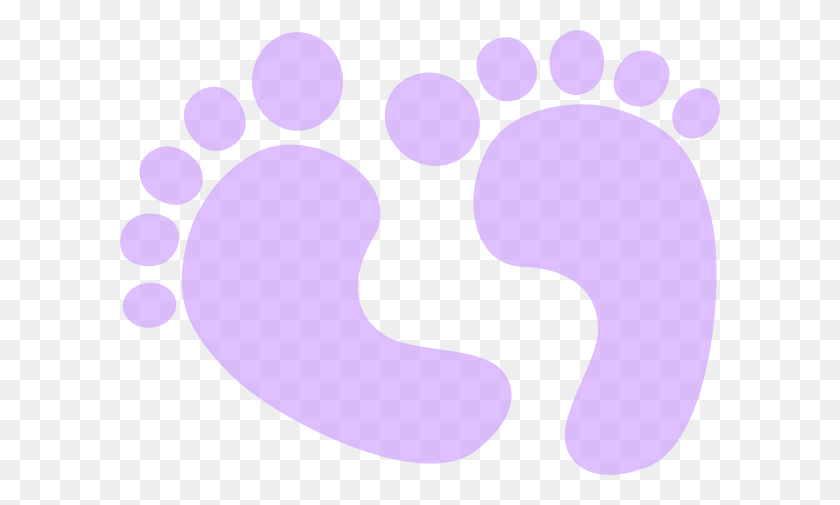 600x445 Baby Feet Clip Art - Pink Baby Feet Clip Art