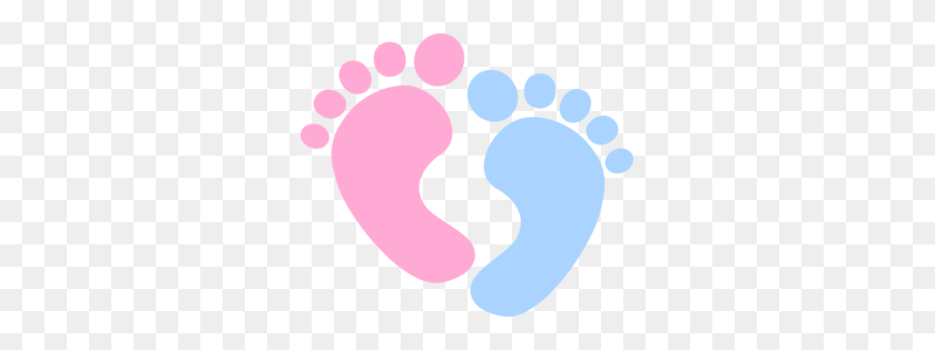 299x255 Baby Feet Clip Art - Shower Clipart
